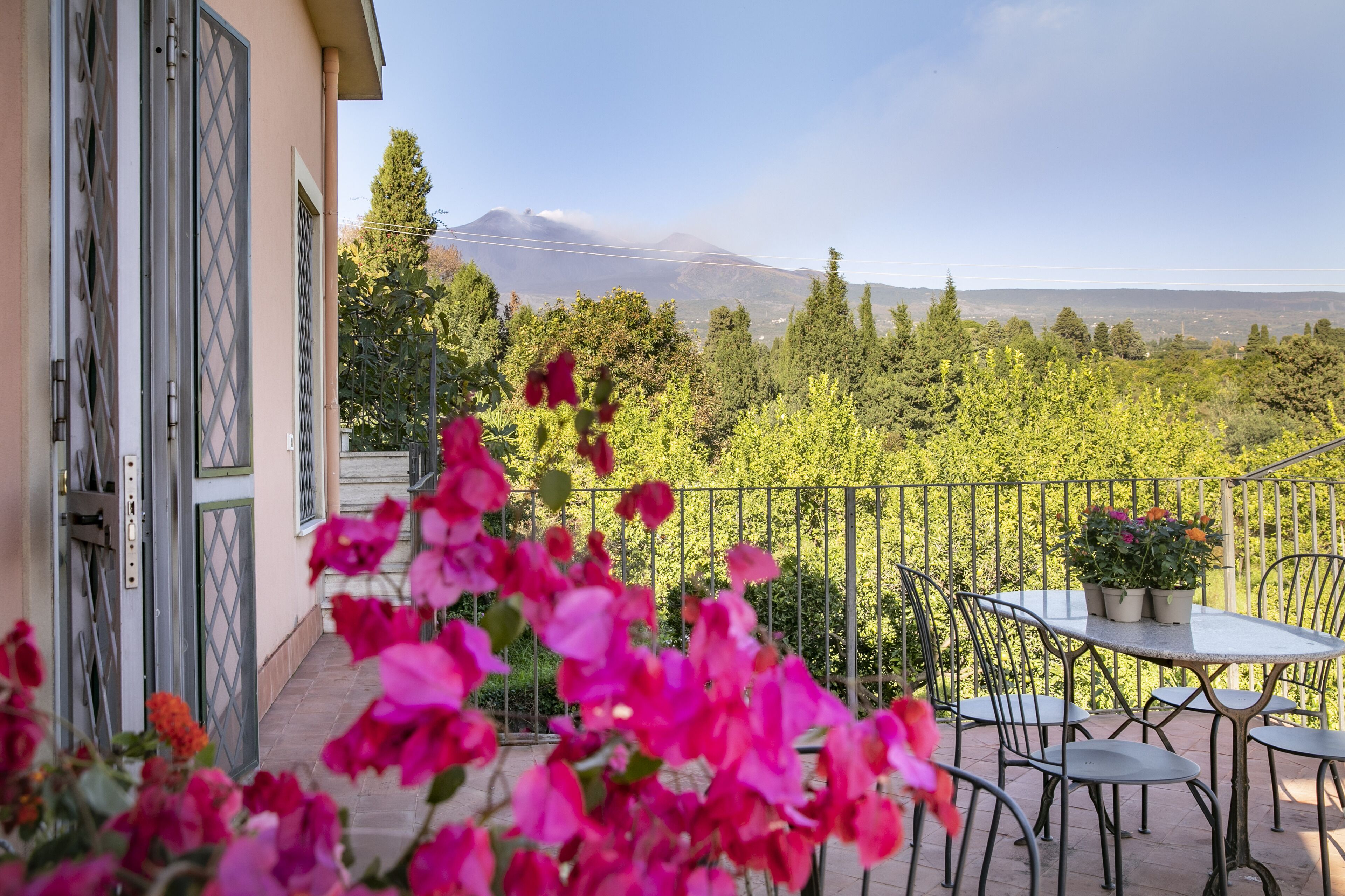 Classic Double Room, Terrace, Garden View (Sea and Etna view) | Terrace/patio