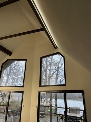 Interior - The Redbud Cottage--Beach & Quiet. Lake Sara Waterfront & Wood Fires. (Effingham)