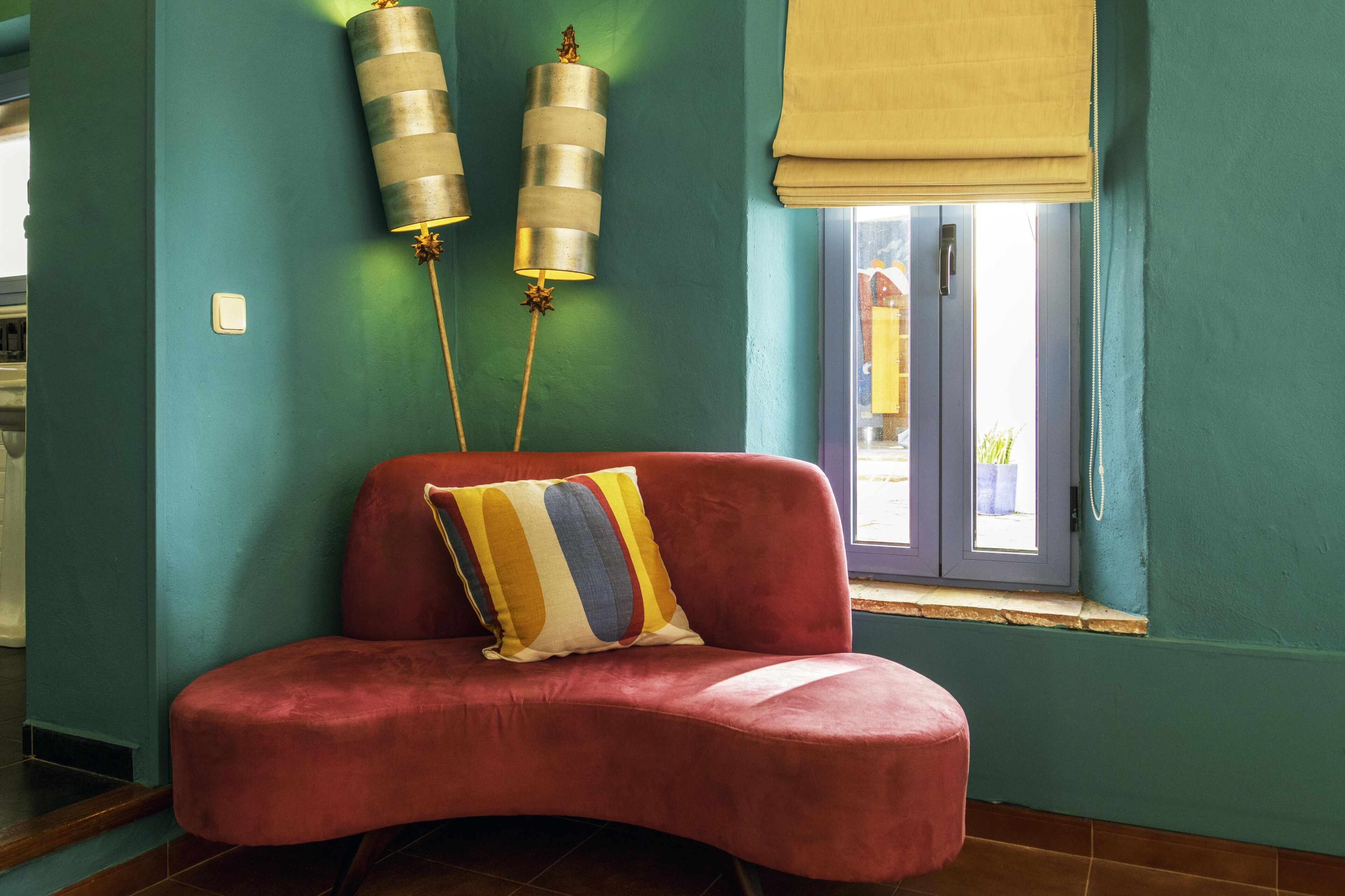 Habitación Deluxe doble | Caja fuerte, escritorio, cortinas opacas y wifi gratis
