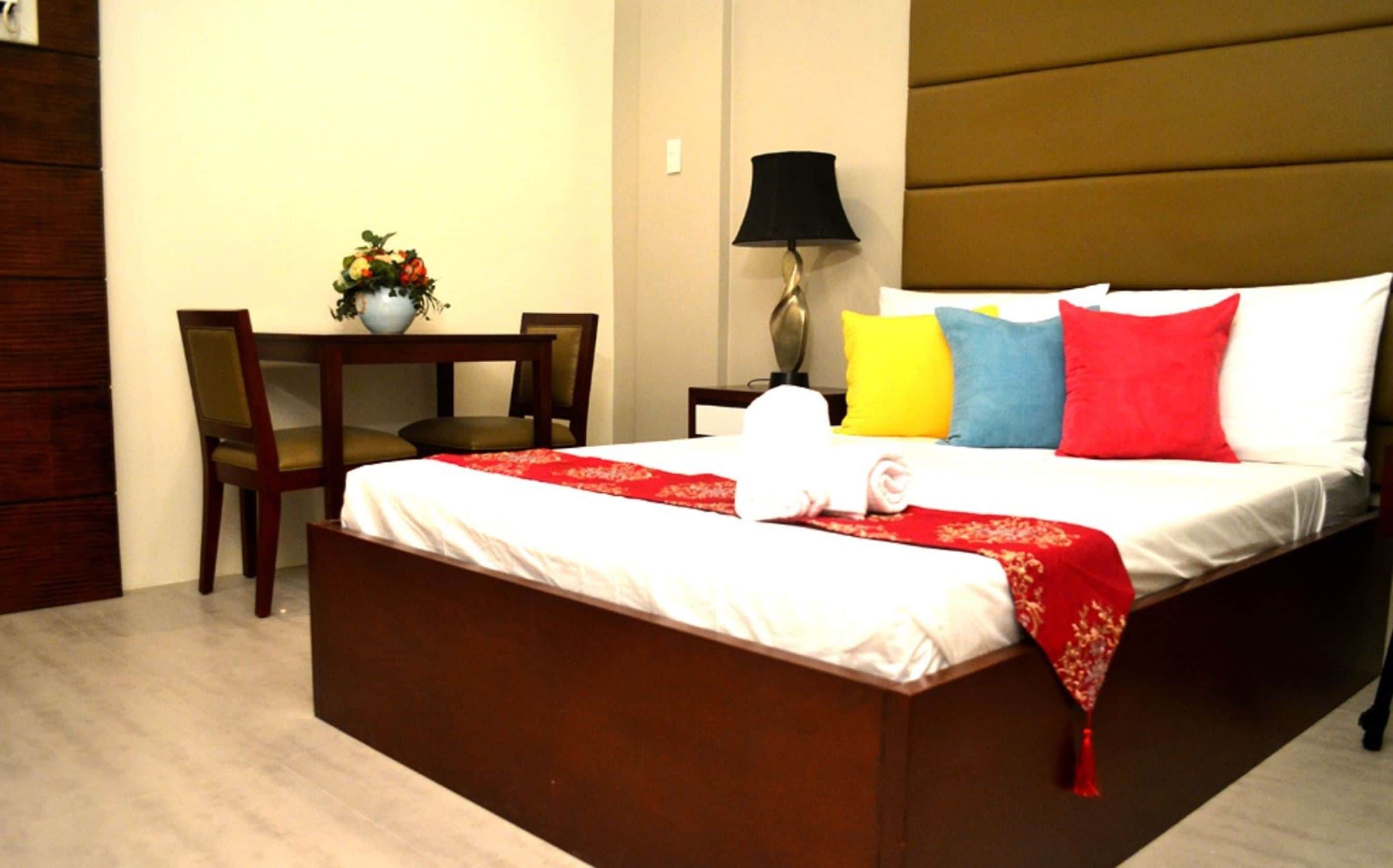 Premium bedding, free WiFi, bed sheets