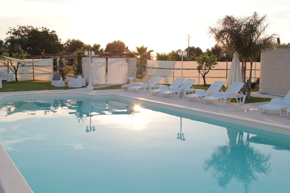 Seasonal outdoor pool