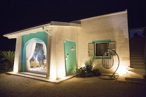 Front of property – evening/night