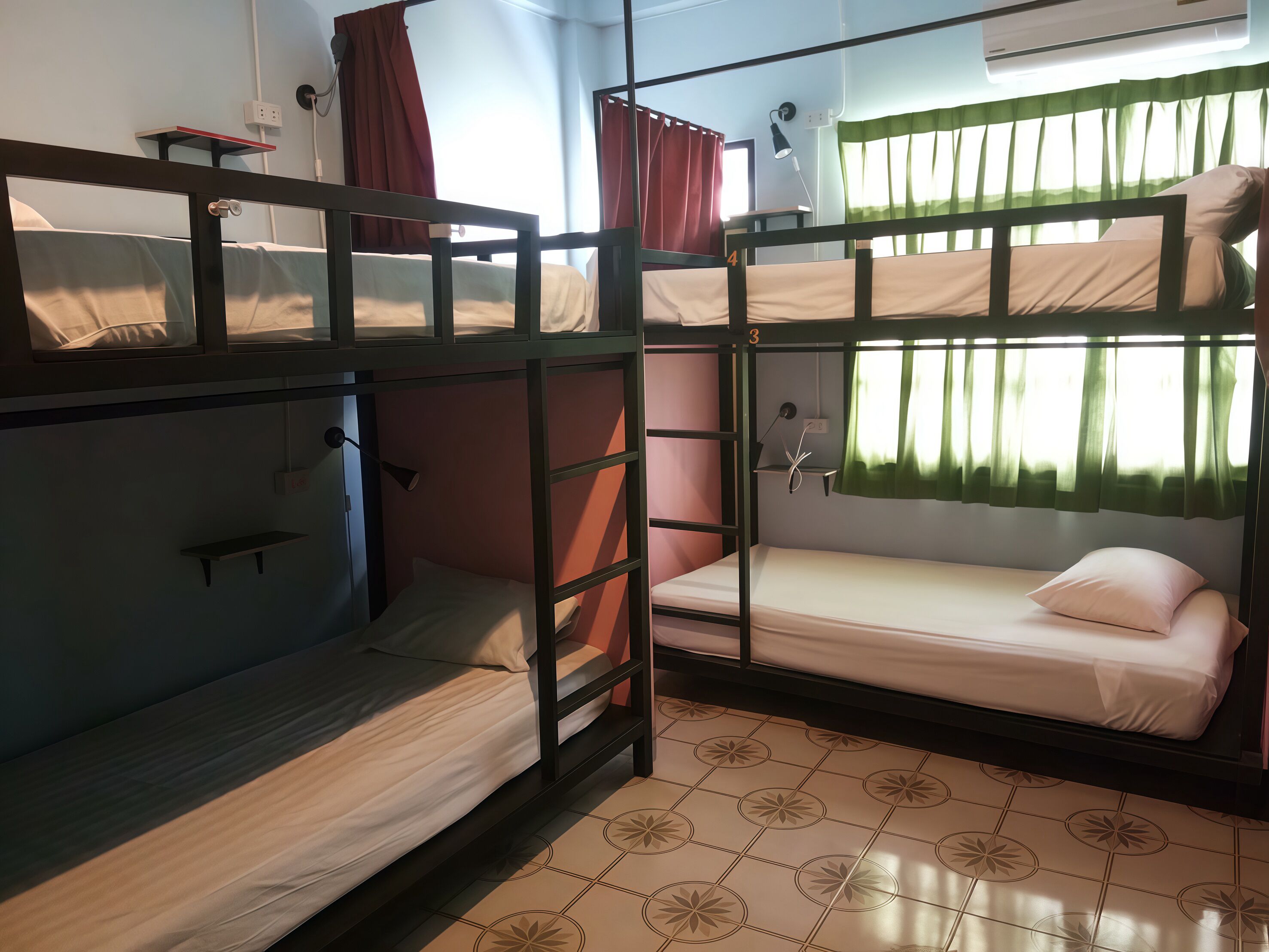 Mixed Dormitory with Shared Bathroom | Iron/ironing board, free WiFi, bed sheets
