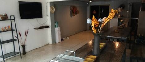 Coin salon dans le hall