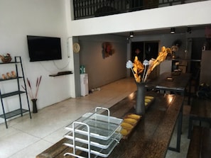 Sala de estar en el lobby