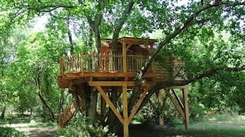 Cabane Deluxe, salle de bains attenante (Cabane) | Vue depuis lâhĂ©bergement