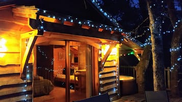 Cabaña Deluxe, baño en la habitación (Cabane) | Exterior