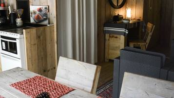 Tente Deluxe, salle de bains attenante (Petit Lodge) | Intérieur