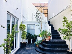 Interior entrance