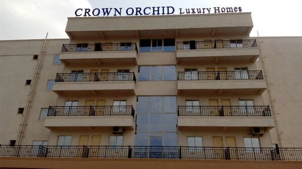 Fassade der Unterkunft