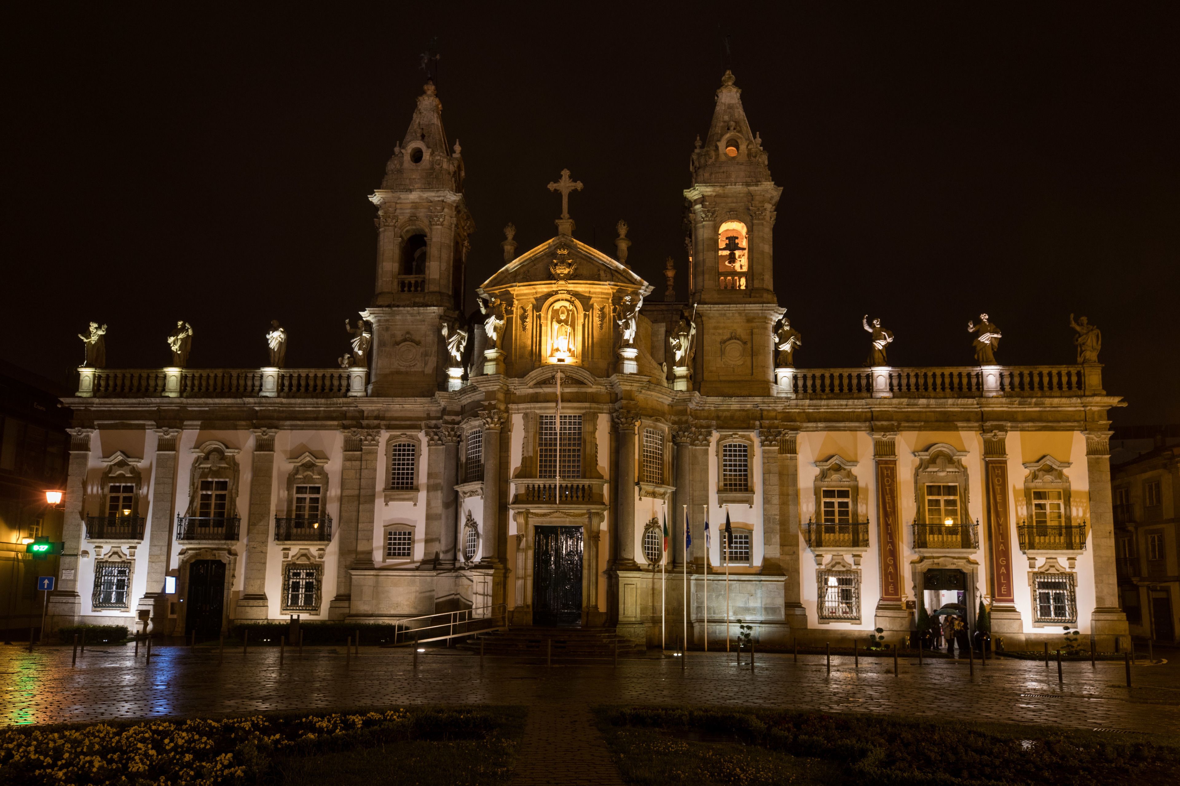 front of property – evening/night