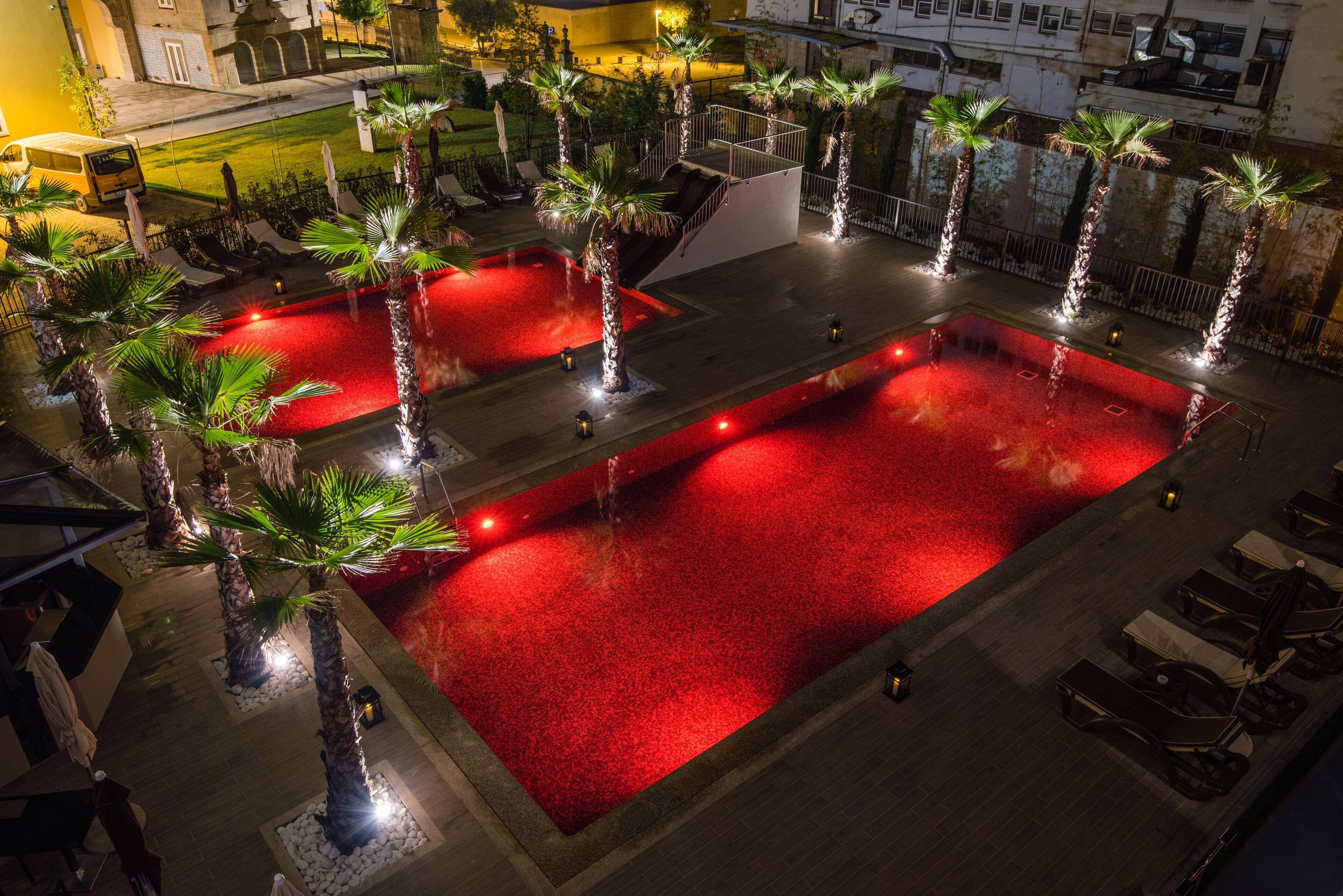 indoor pool, seasonal outdoor pool