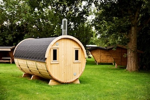 Blick von der Unterkunft