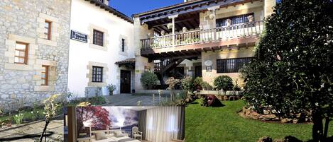 Fassade der Unterkunft