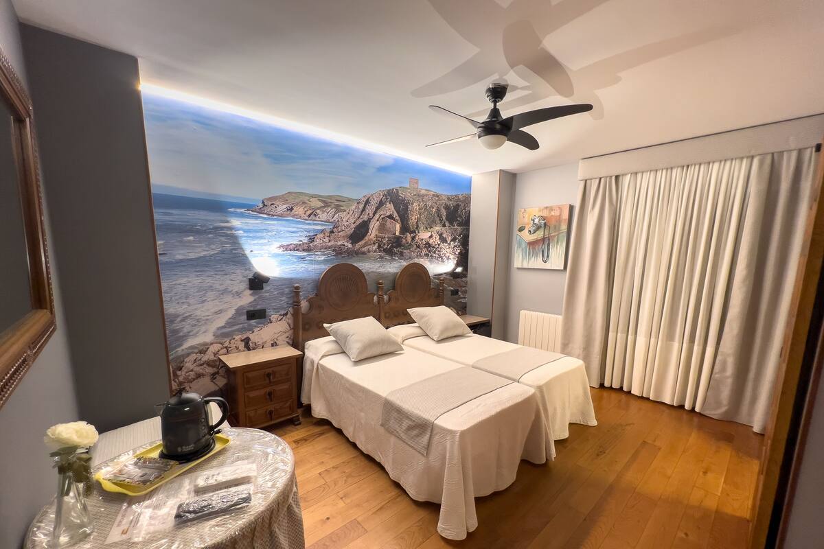 Double Room | Down duvets, in-room safe, individually decorated