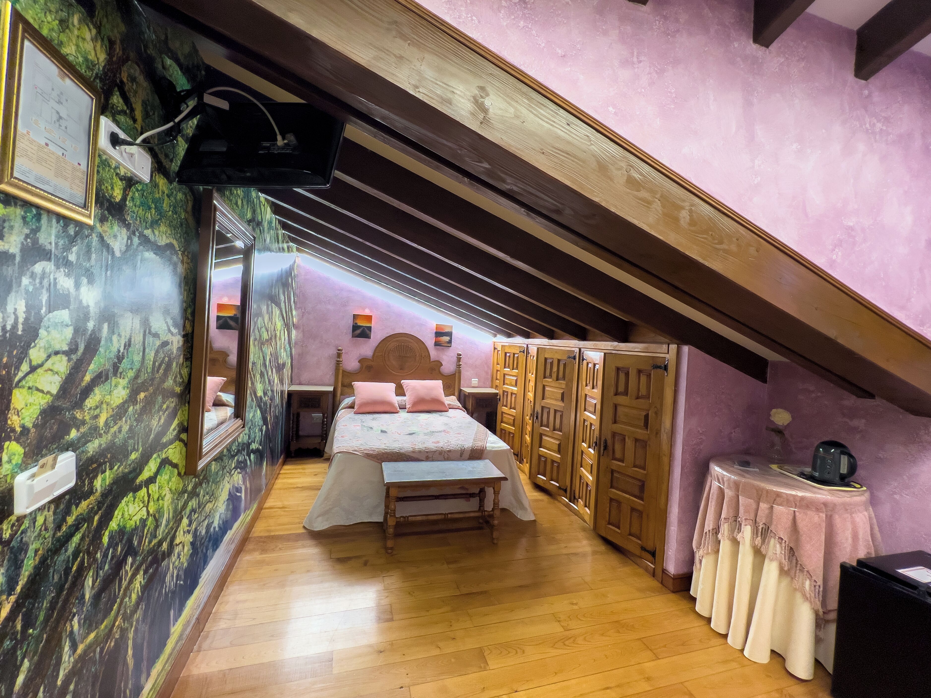Double Room (Penthouse) | Down duvets, in-room safe, individually decorated