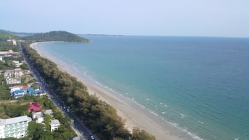 On the beach