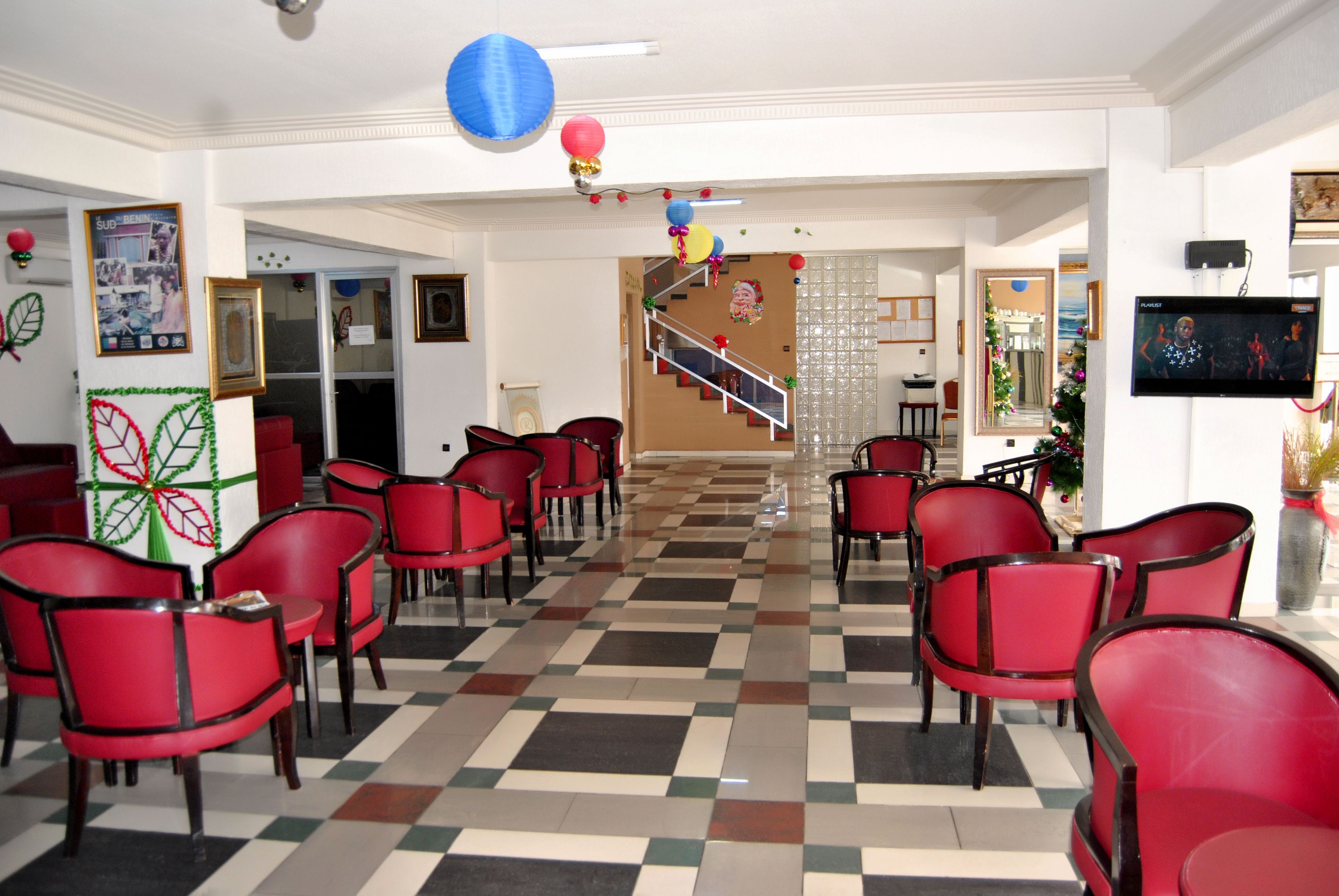 Lobby sitting area