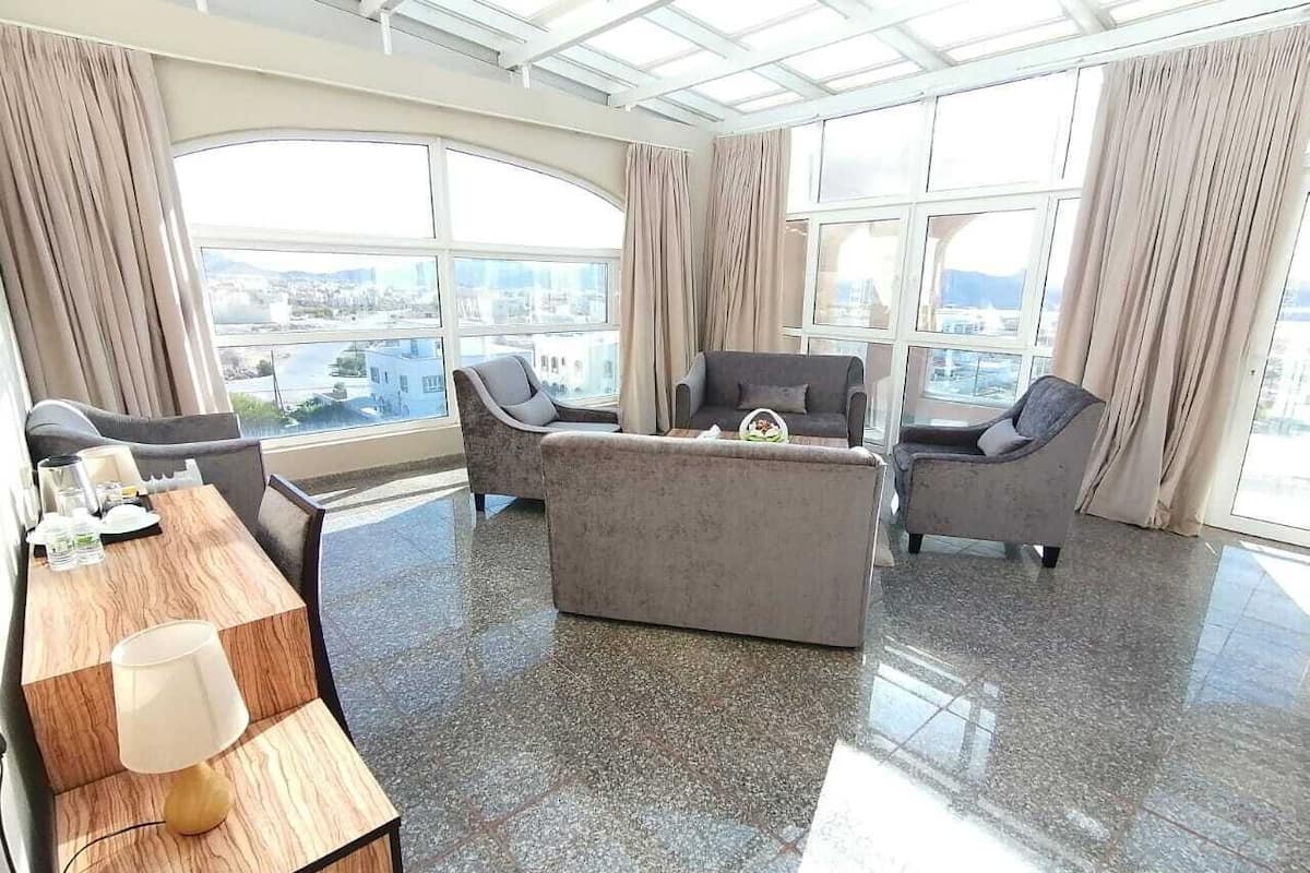 SAMA SUITS WITH TWO BALCONY ADDITIONAL SITTING | Minibar, in-room safe, desk, blackout drapes