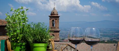 Pemandangan dari properti