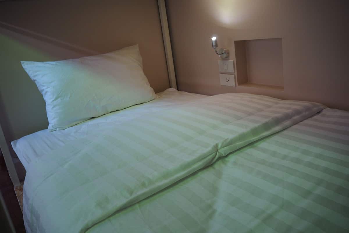 Free WiFi, bed sheets