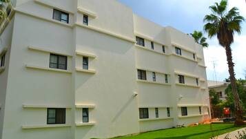 Fassade der Unterkunft