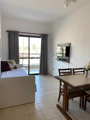 Living room - Bella Casa Flat Service (Bertioga)