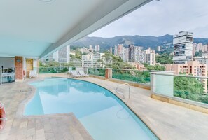 Pool - Apartamento estudio c/ piscina en terraza Blux 306 (Medellín)