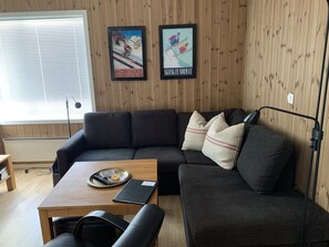 Apartment, 3 Bedrooms | Living area - Slåttastølen Leiligheter by Geilolia (Hol)