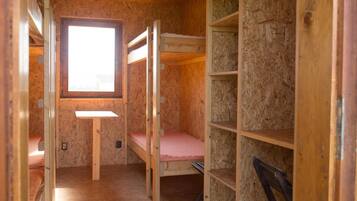 1 bedroom, blackout drapes, free cribs/infant beds, free WiFi
