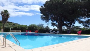 Seasonal outdoor pool