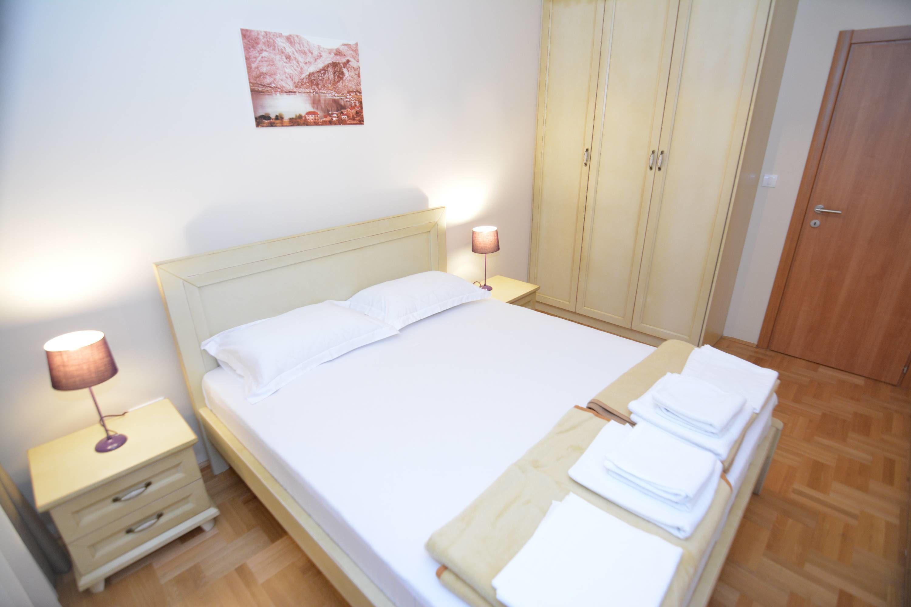 apartment, 1 bedroom, terrace, sea view | 1 bedroom, desk, iron/ironing board, free wifi