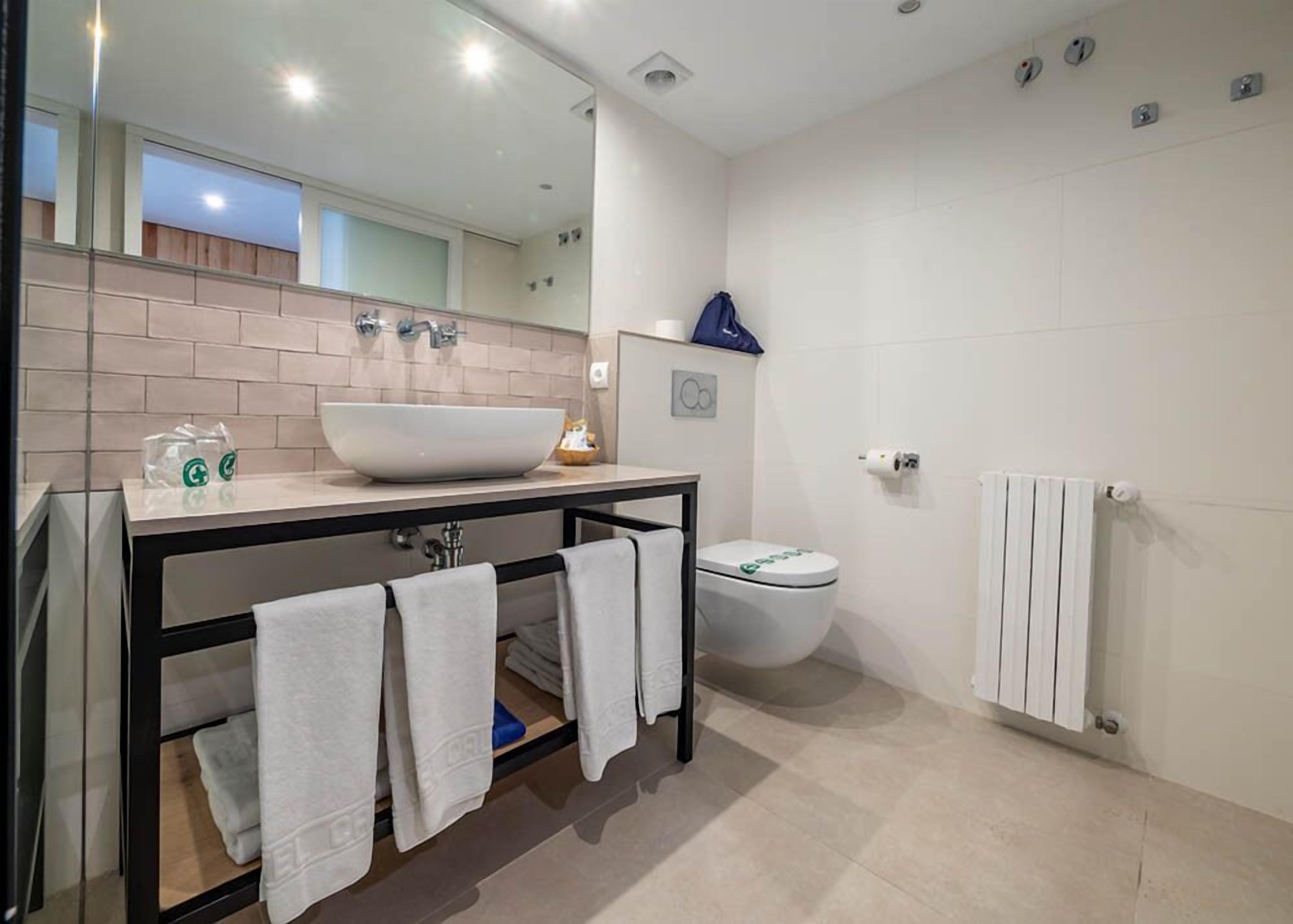 family studio, mountain view | bathroom sink