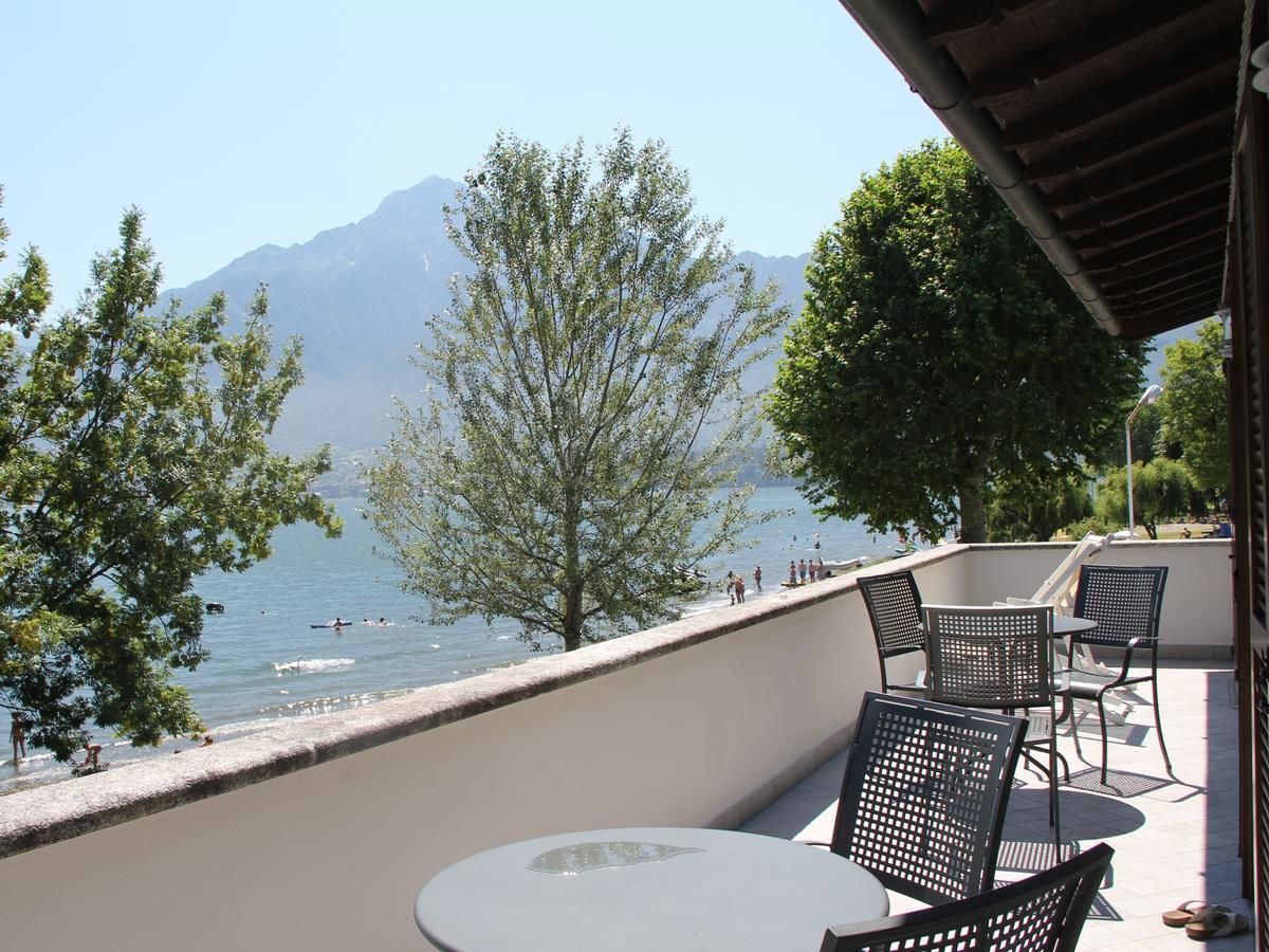 Blick von der Unterkunft