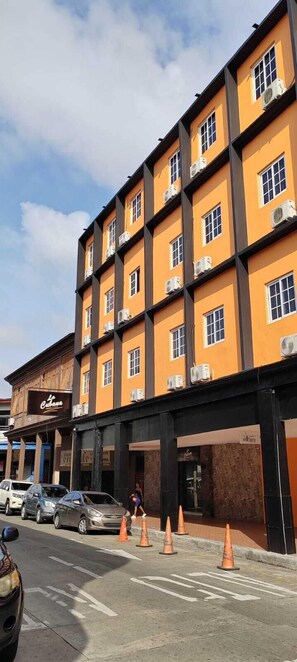 Façade de l’hébergement