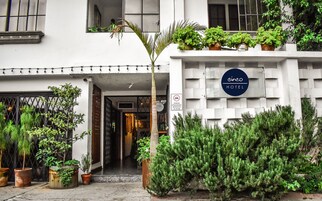 Fassade der Unterkunft