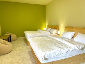 Comfort Room, 2 Queen Beds, Balcony, River View | Select Comfort beds, in-room safe, individually decorated