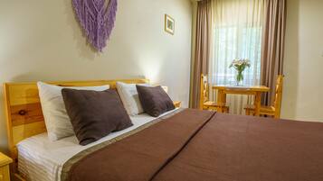 Classic Double Room, 1 Queen Bed, Balcony, Lake View | 1 bedroom, Select Comfort beds, in-room safe, individually decorated