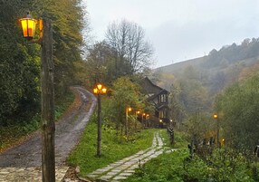 Front of property – evening/night