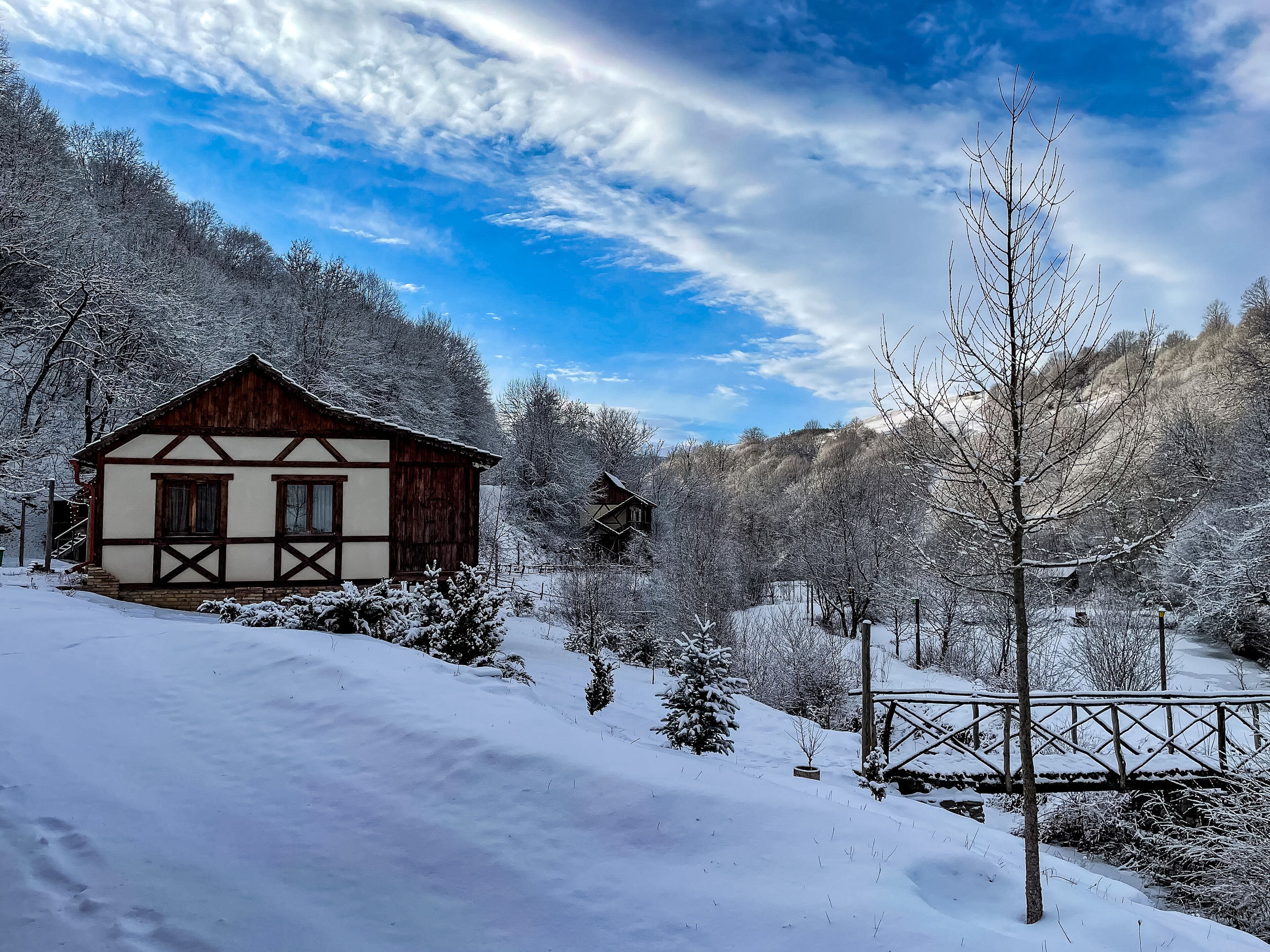Overnatningsstedets facade