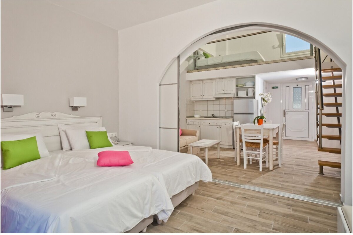 Family Apartment Loft style Sea View