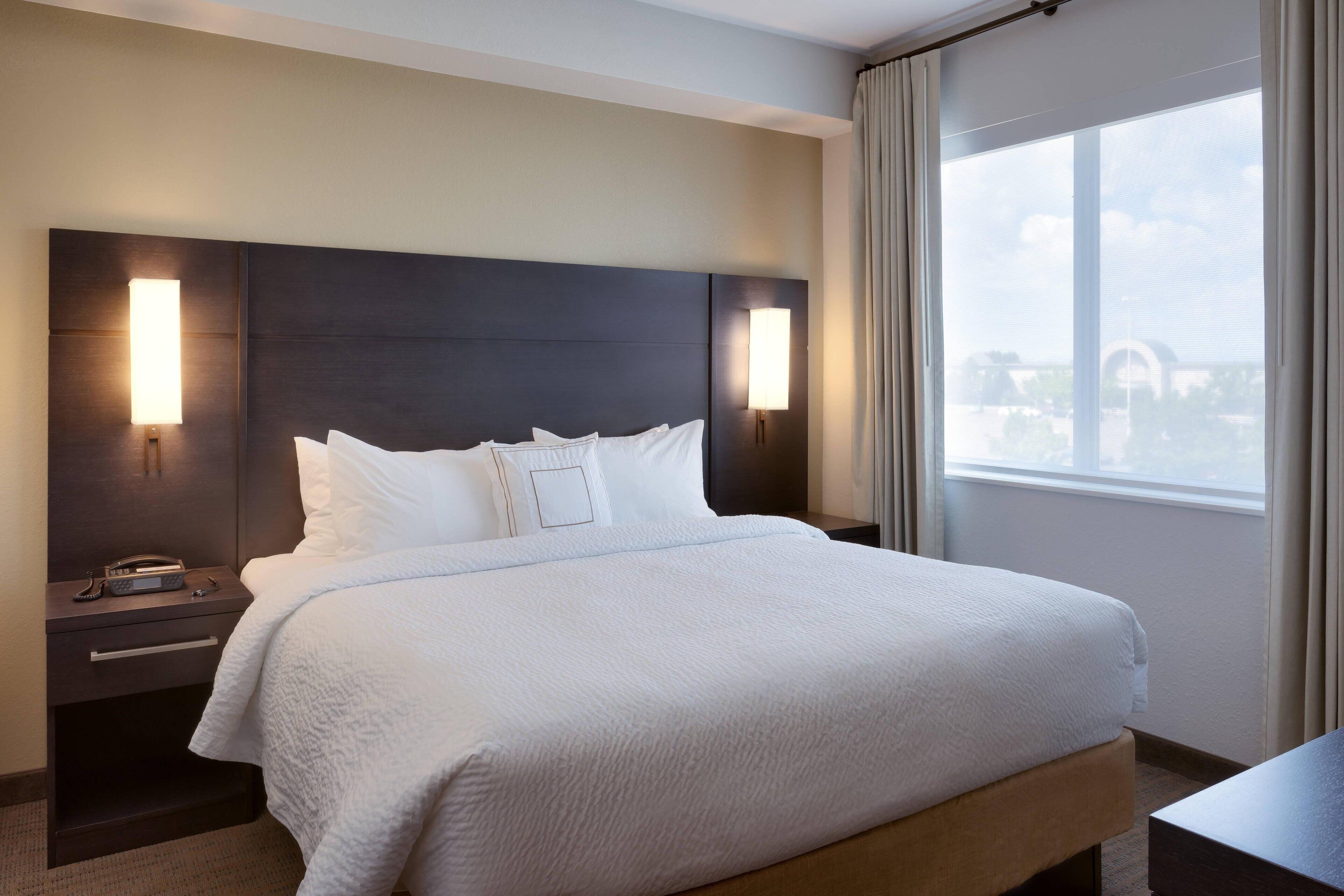 1 bedroom, desk, laptop workspace, iron/ironing board