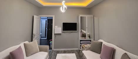 Appartement Confort | 1 chambre, draps en coton égyptien, literie de qualité supérieure