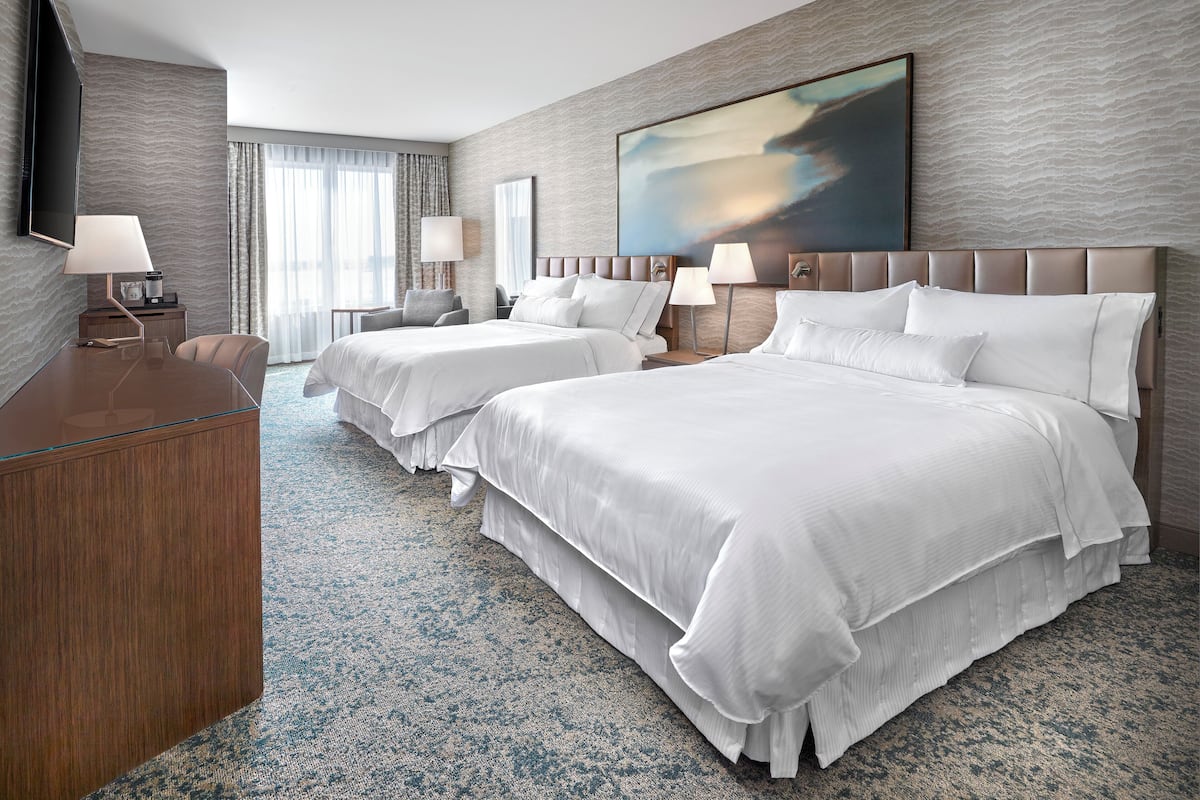 room, 2 queen beds, non smoking | 1 bedroom, hypo-allergenic bedding, pillow-top beds, in-room safe