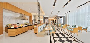 Breakfast, lunch, dinner served; local and international cuisine - Fairfield by Marriott Sriperumbudur (Sriperumbudur)