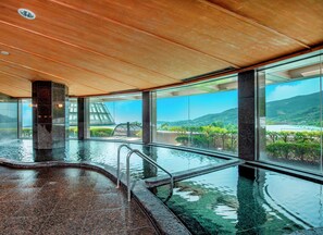 Indoor pool, outdoor pool