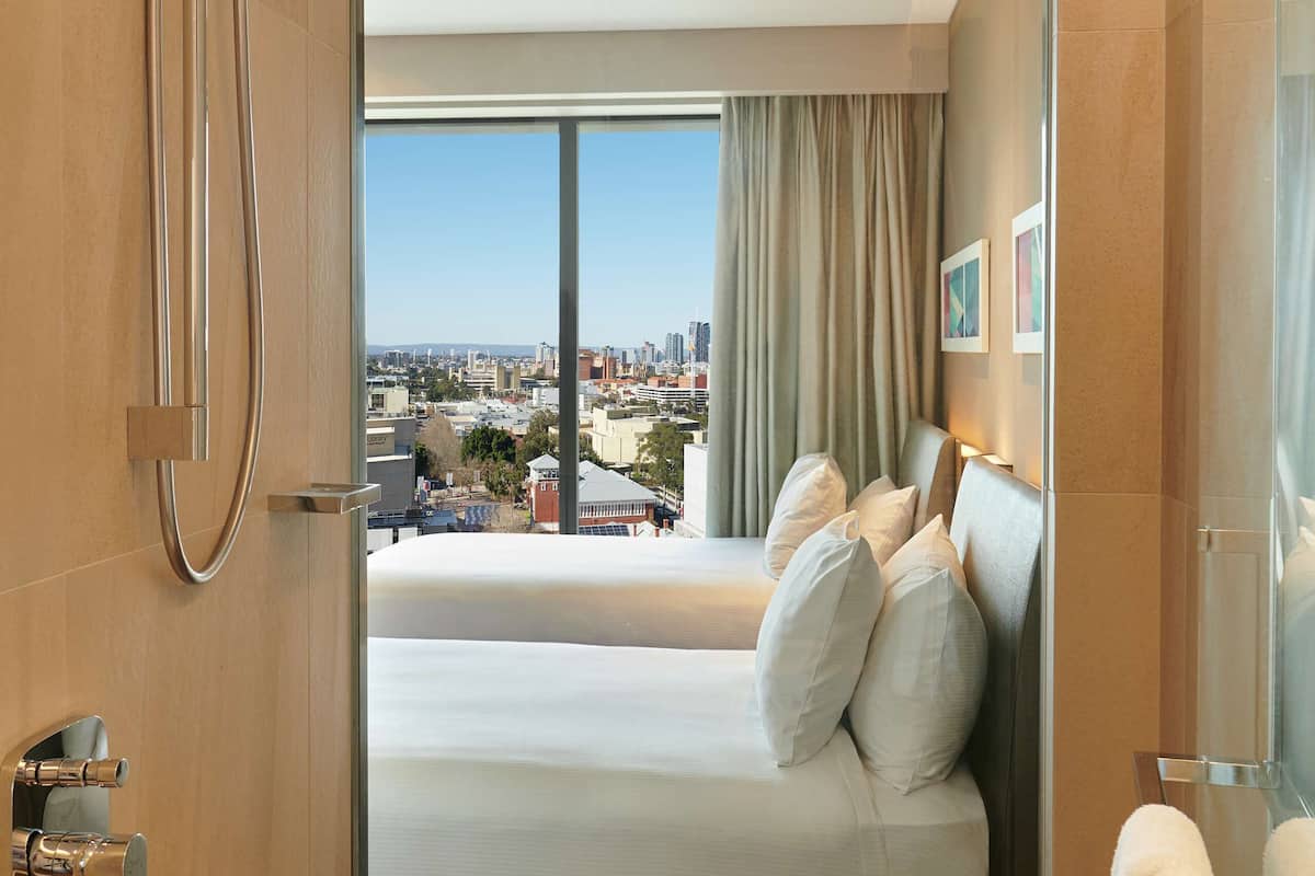 in-room safe, desk, blackout curtains, iron/ironing board
