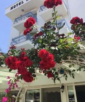 Façade de l’hébergement