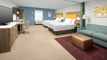 Verduisterende gordijnen, gratis babybedden, gratis wifi, beddengoed