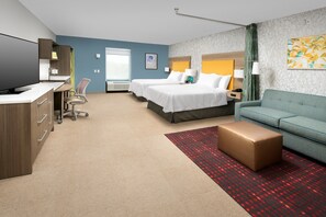 Blackout curtains, free cots/infant beds, free WiFi, bed sheets